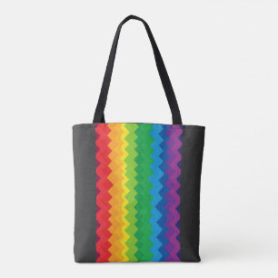 Tote Bag « Visibilité » – Un motif de fierté abstrait #1