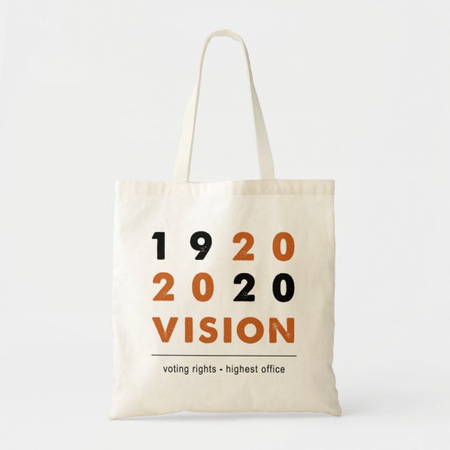 Tote Bag Vision 2020 Fourre-tout (Devant)