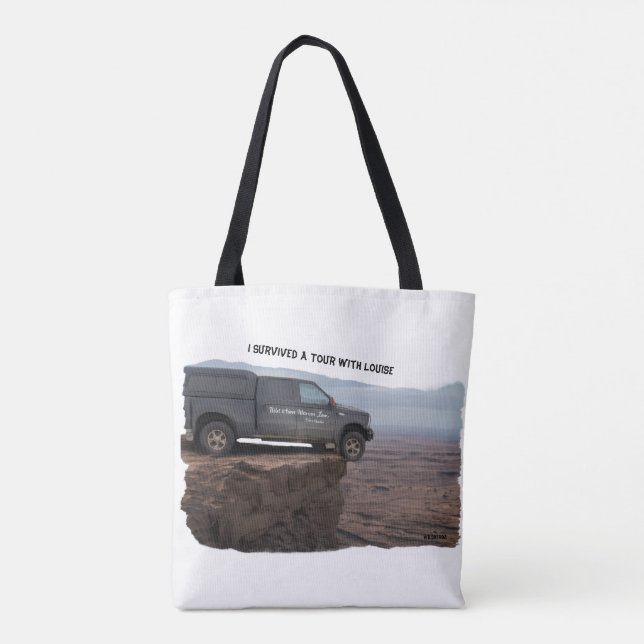Tote Bag Visites avec Louise (Dos)
