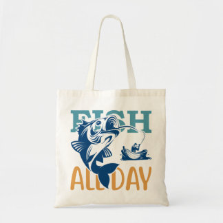Tote Bag Visites de pêche