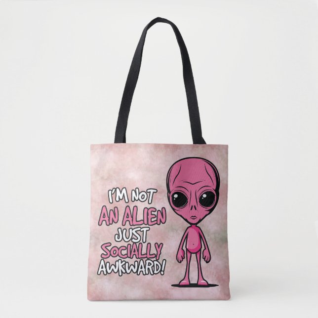 Tote Bag Visiteur malveillant (Devant)