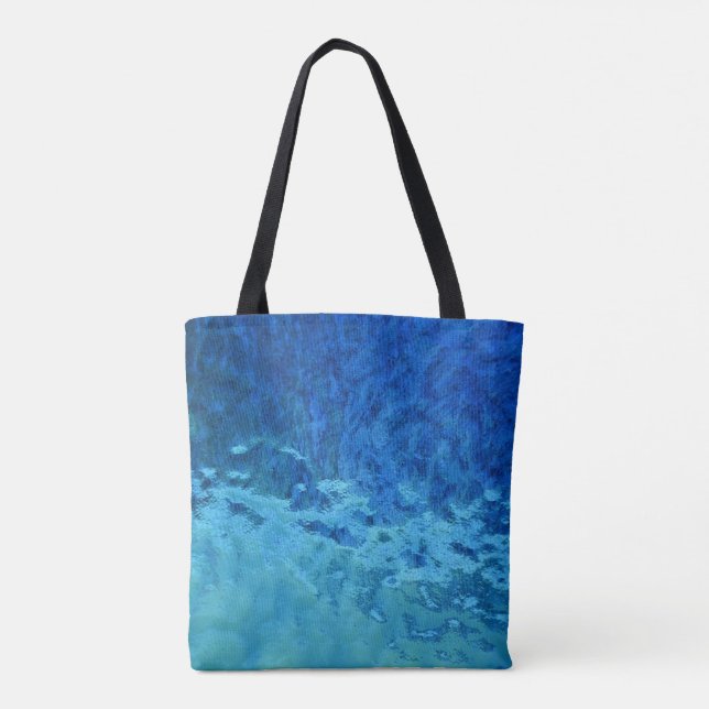 Tote Bag vitrail abstrait contemporain (Dos)