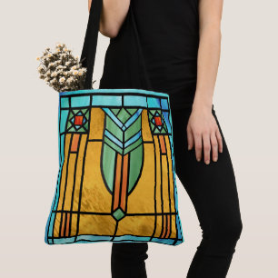 Tote Bag Vitrail Art Déco 3