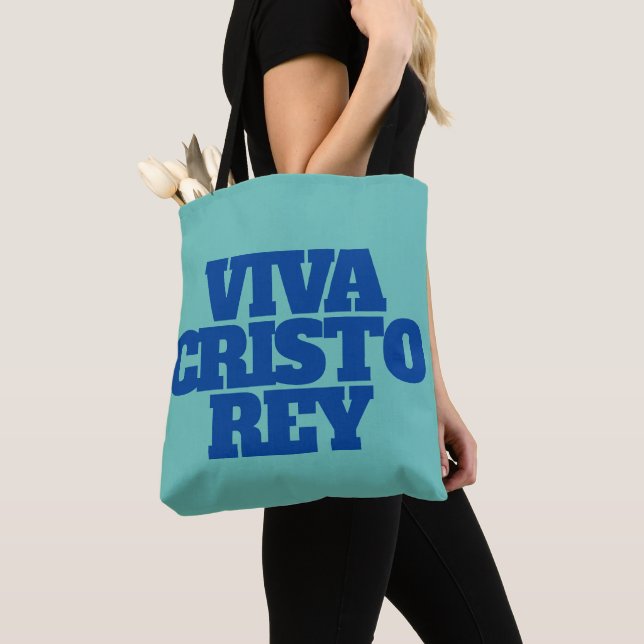Tote Bag Viva Cristo Rey Graphic Fourre-tout (De près)