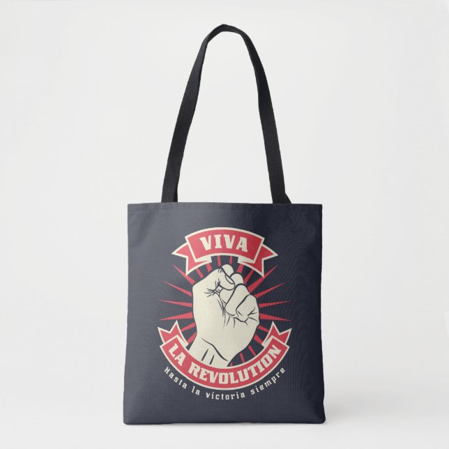 Tote Bag Viva La Révolution (Devant)