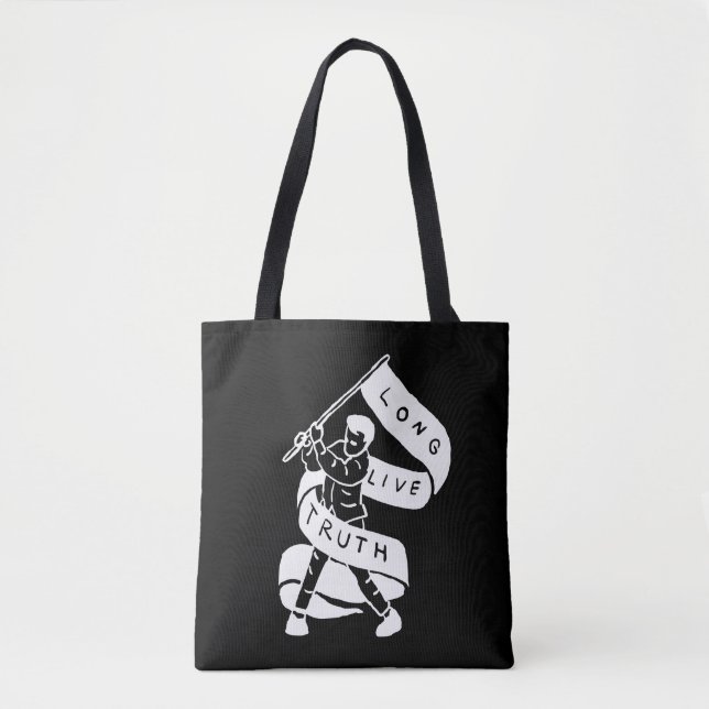 Tote Bag Vive la vérité (Devant)