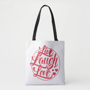 Tote Bag Vivent l'amour 2 de rire