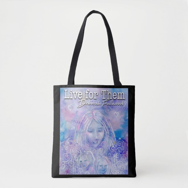 Tote Bag Vivez pour eux  (Devant)
