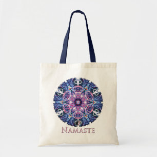 Tote Bag Vivid Namaste Kaleidoscope