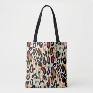 Tote Bag Vivid Posters de animaux léopards