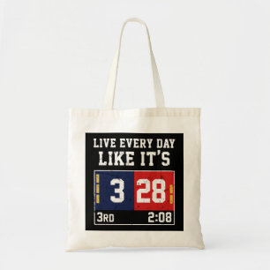 Tote Bag Vivre chaque jour Comme c'est 28-3 Football