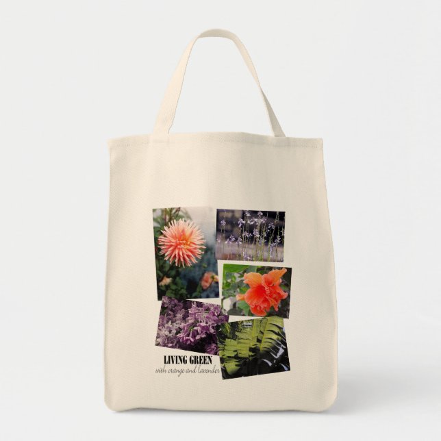 Tote Bag Vivre Vert (Devant)