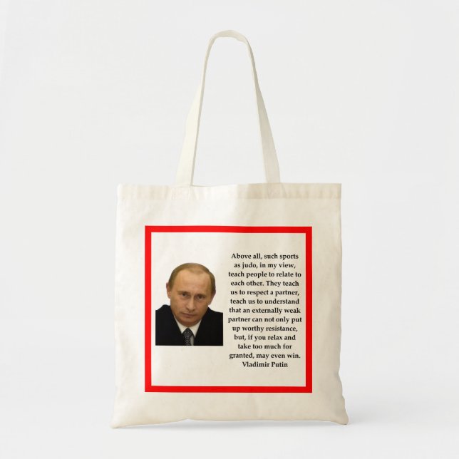 Tote Bag Vladimir Poutine (Devant)