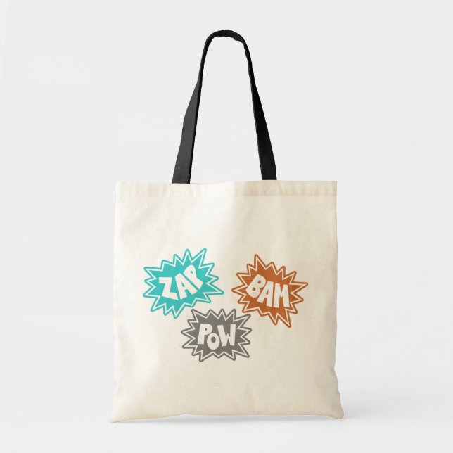 Tote Bag VLAN prisonnier de guerre FX sain comique - orange (Devant)
