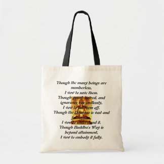 Tote Bag Voeu de bouddhiste zen