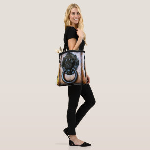 Tote Bag Voici Campbell CA, Historic Ansley House Knocker