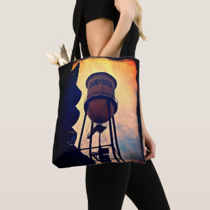 Tote Bag Voici Campbell CA, la tour historique de l'eau Fou