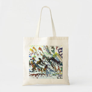 Tote Bag Voici fourre-tout avec de l'énergie colorée !