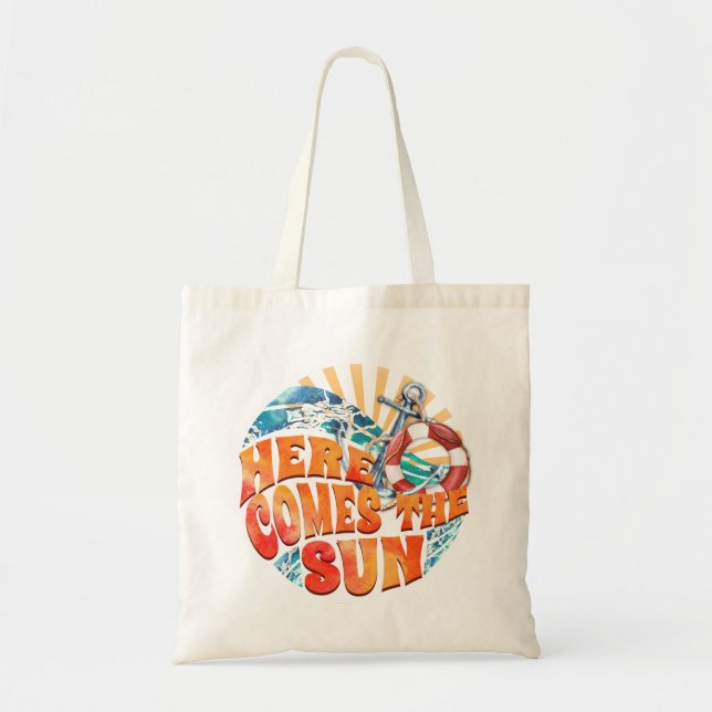 Tote Bag Voici Le Soleil (Devant)