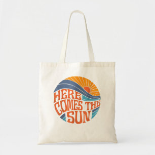 Tote Bag Voici le Sun Vintage Retro Sixties Surf Summ