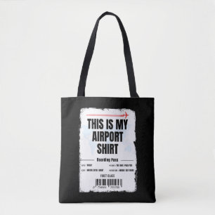 Tote Bag Voici My Airport Shirt Family Travel