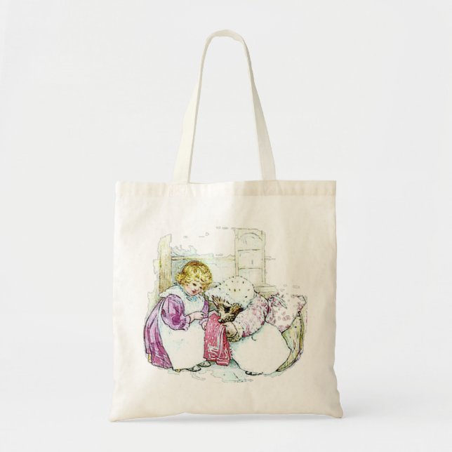 Tote Bag Voici un autre mouchoir dit Mme Tiggy-Winkle (Devant)