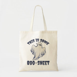 Tote Bag Voici un Boo Sheet Sassy Ghost