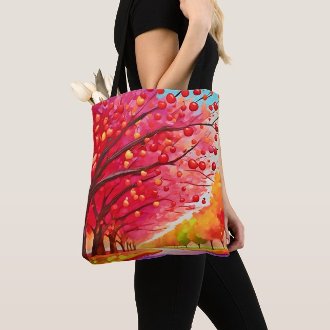 Tote Bag Voie Cherry Tree (De près)