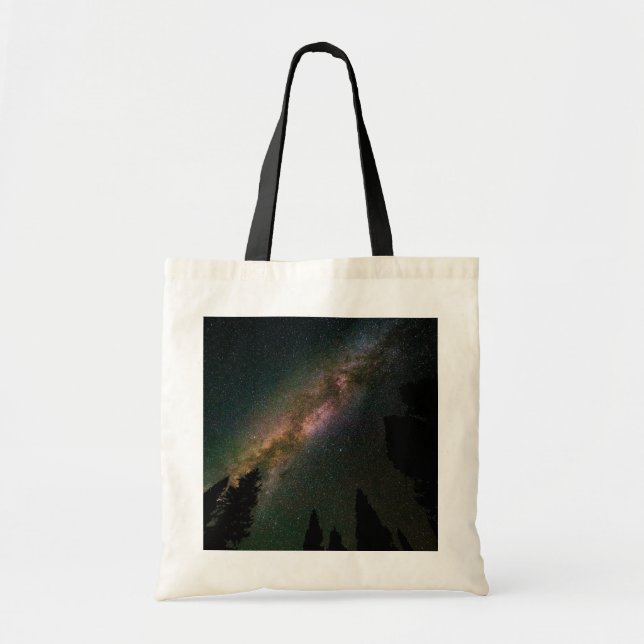 Tote Bag Voie lactée au-dessus du col de Lizard Head (Devant)