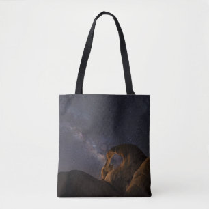 Tote Bag Voie lactée & Cyclops Arch Alabama Hills