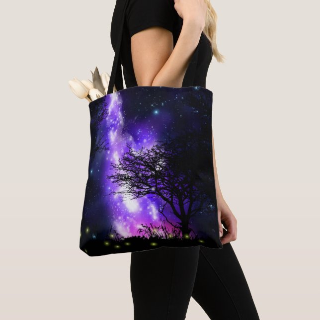 Tote Bag Voie Lactée Magique (De près)