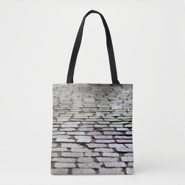 Tote Bag Voie pavée pavée (Devant)