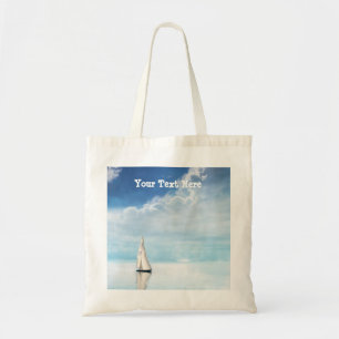 Tote Bag Voile calme avec ciel bleu