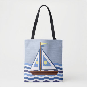 Tote Bag Voilier