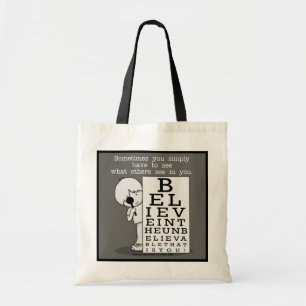 Tote Bag Voir, c'est croire-oeil