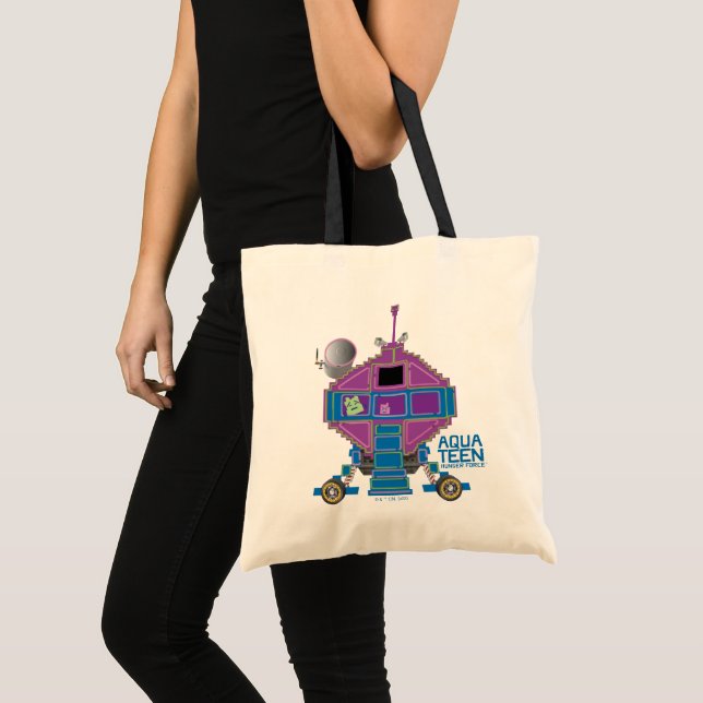 Tote Bag Voiture Aqua Ado Hunger Force Mooninites (Devant (produit))