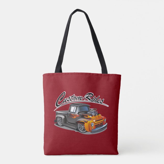 Tote Bag Voiture de dessin (Dos)