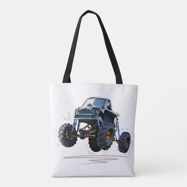 Tote Bag Voiture de dessin (Dos)