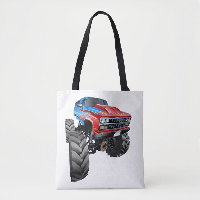 Tote Bag Voiture de dessin (Devant)
