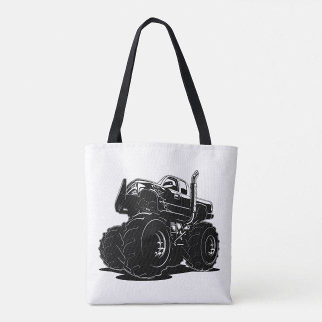 Tote Bag Voiture de dessin (Dos)