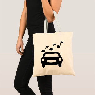 Tote Bag Voiture musicale