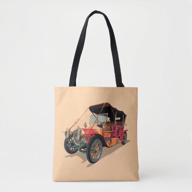 Tote Bag Voiture Vintage (Devant)