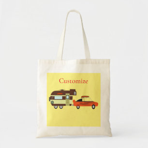 Tote Bag Voiture Vintage et Camper Thunder_Cove