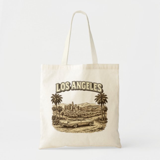 Tote Bag Voitures anciennes rétro cabriolets classiques de  (Devant)