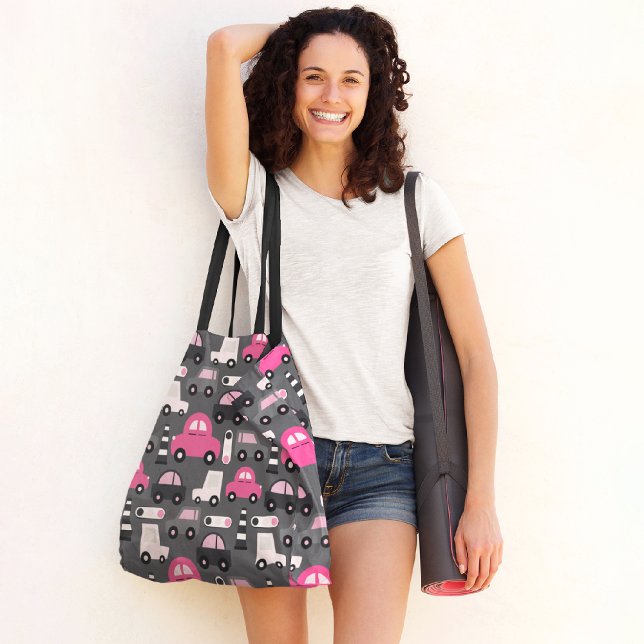 Tote Bag Voitures de gosses de la ville (Créateur téléchargé)