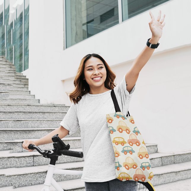Tote Bag Voitures rétro plates (Créateur téléchargé)