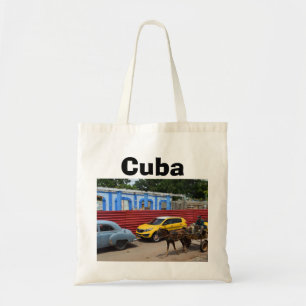 Tote Bag Voitures vintages cheval et boguet du Cuba