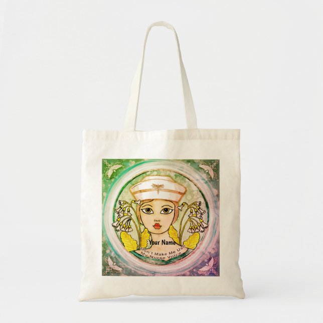 Tote Bag Voix d'infirmière (Devant)