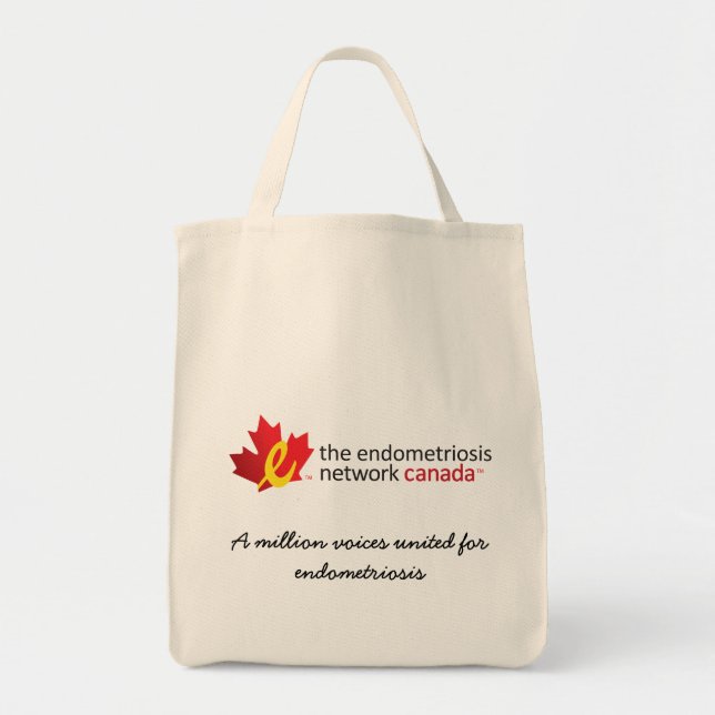 Tote Bag voix unies pour l'endométriose Fourre-tout de (Devant)