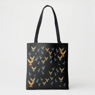 Tote Bag Vol de colibris